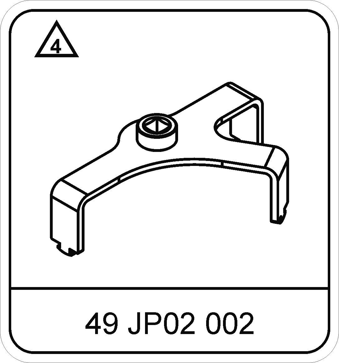 Lock Ring Wrench - 49 JP02 002 - Werner Weitner GmbH